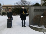 室蘭工業大学にて